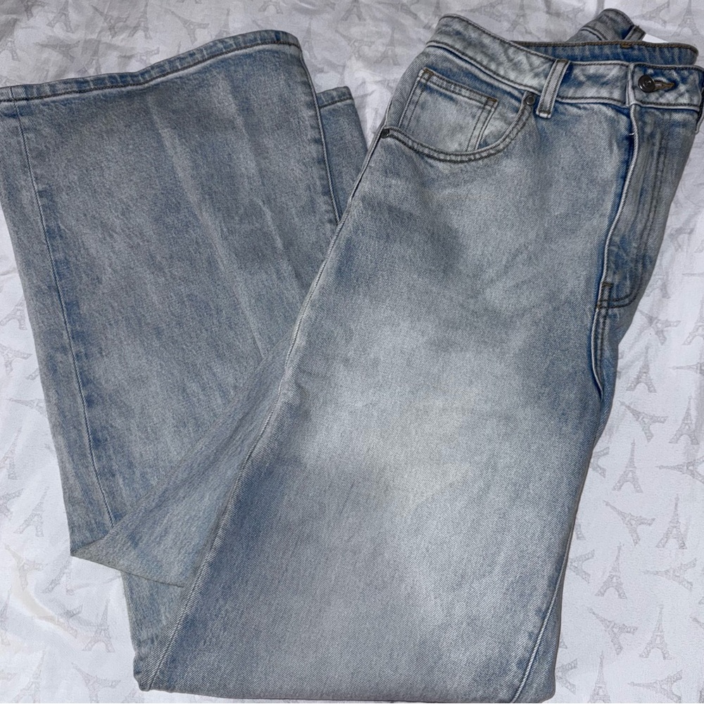 PINK Victoria's Secret Denim Blue Straight Jeans